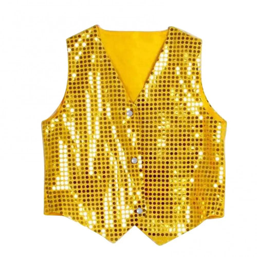 Children Shining Sequins Clothes Boys Students Christmas Stage