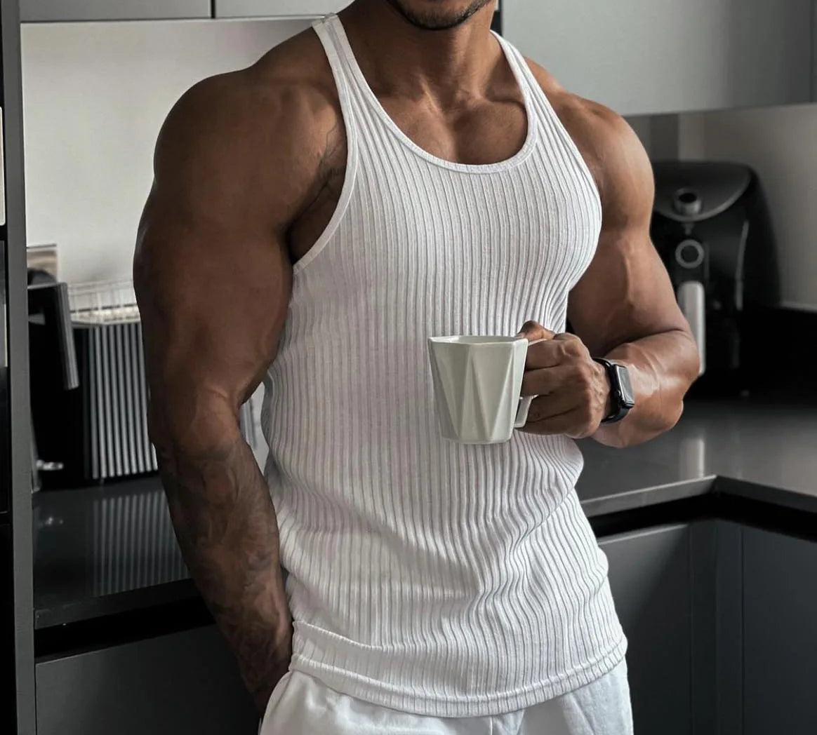 Men’s Gym Tank Top Clothing Summer Quick-dry Vest American Basketball