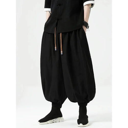 FGKKS Brand New Men Pants Fashion Korean Style Harem Loose Style
