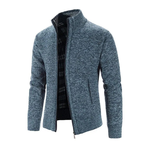 New Arrival Knitted Sweater Men Spring Autumn Casual Fleece Cardigan