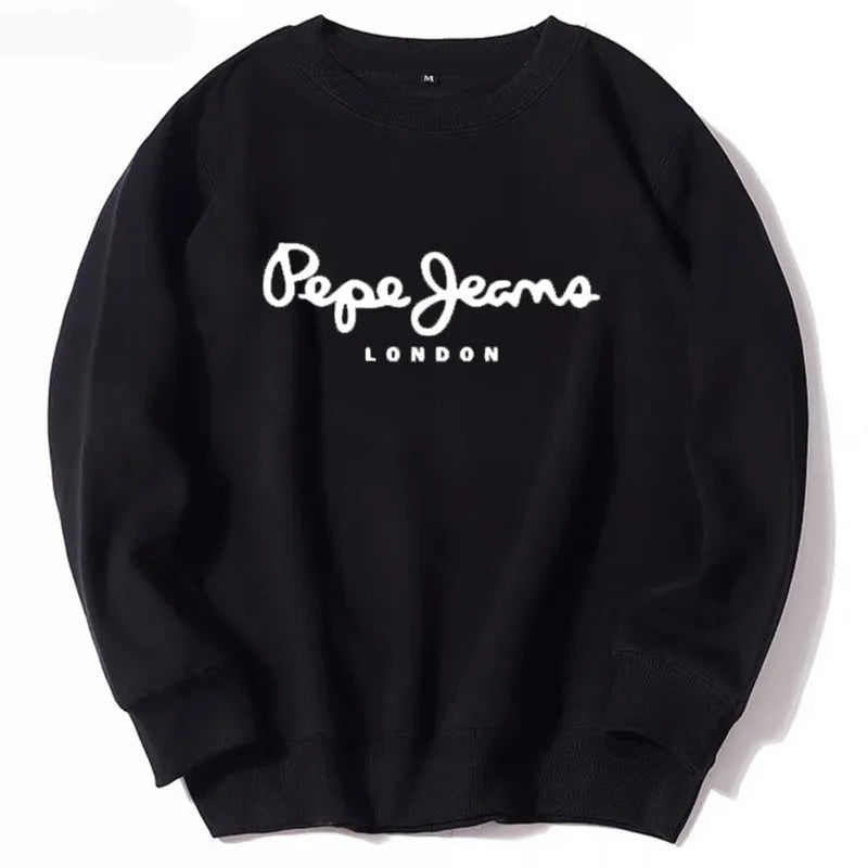 Autumn and winter men's round neck sportswear men's fashion casual