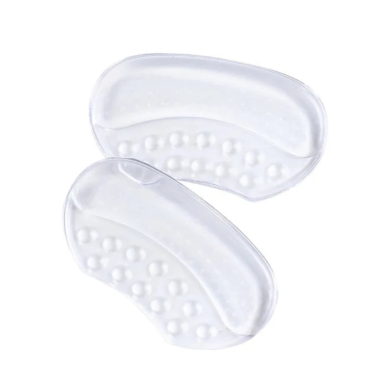 1Pair Heels Grips Silicone Heel Stickers for Women Men Anti Slip Heel