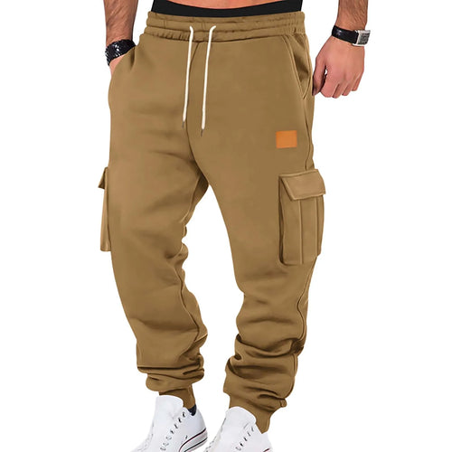 Men's Cargo Pants 2025 New Casual Loose Autumn Winter Straight Baggy
