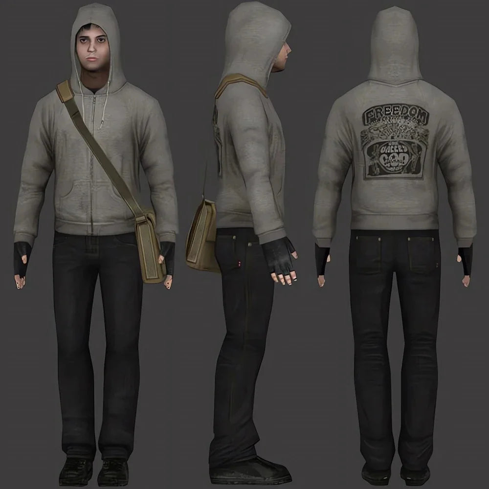 Simon Henriksson Zipper Hoodie "Scream of Fear" Simon's Role Playing