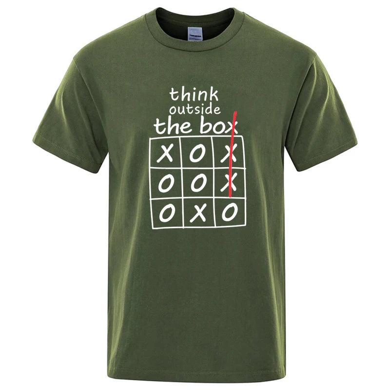 Men's High Quality T-shirt 100% Cotton Cool Game Printed Summer