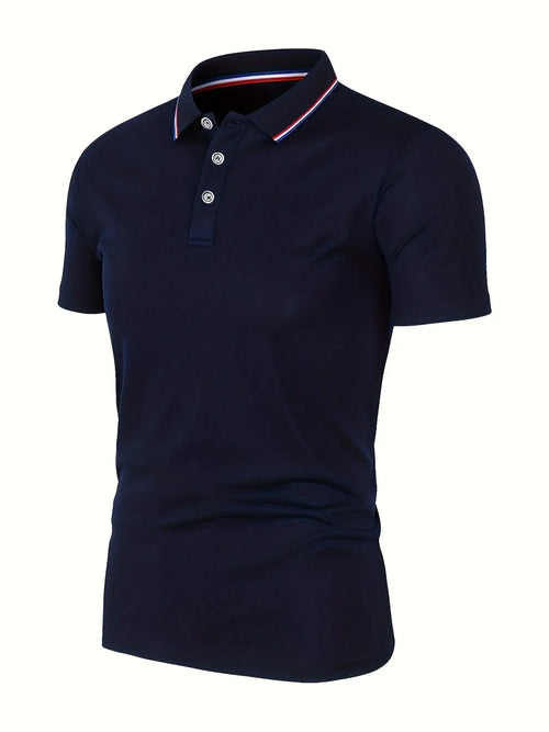 2025 Hot Sale Men's Summer Casual Breathable Comfortable Polo Shirt