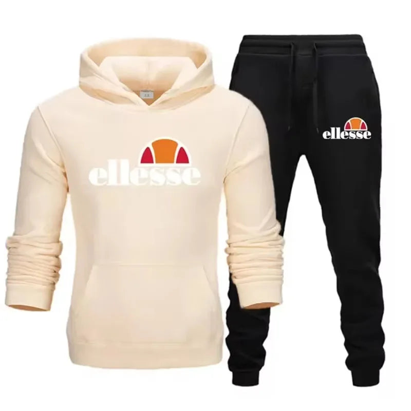 Hoodies, hoodies, men's autumn and winter sports and leisure suits,