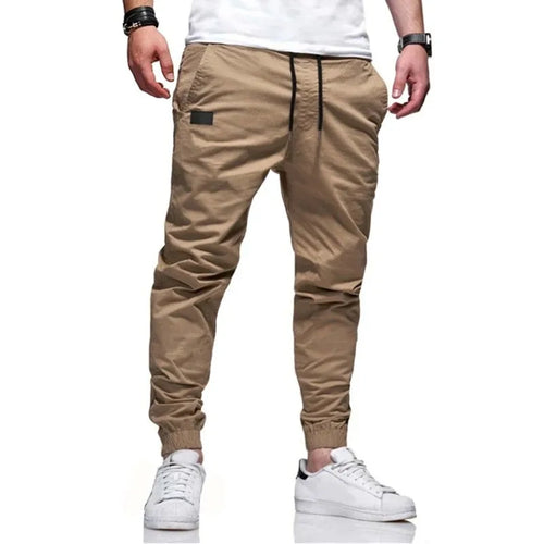 2025New Men's Casual Sports Pants Sweatpants Male Jogger Cargo Harem