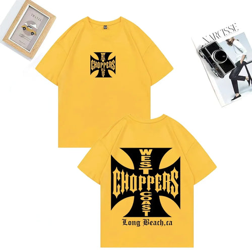 Paul Walker Shirt West Coast Choppers men T-shirt Women vintage Loose