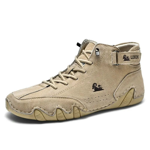 Men Boots Casual Motorcycle Winter Shoes 2023 Waterproof High Top