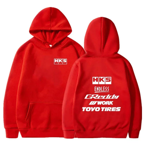 2025 Men Fashion Cool Hoodie Japan JDM Modified Car HKS ENDLESS Hoody