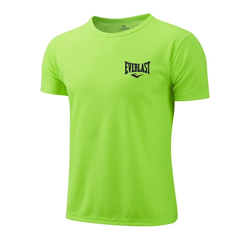 2025 Men's Summer Exercise Trainning Boxing T-shirts High Grade