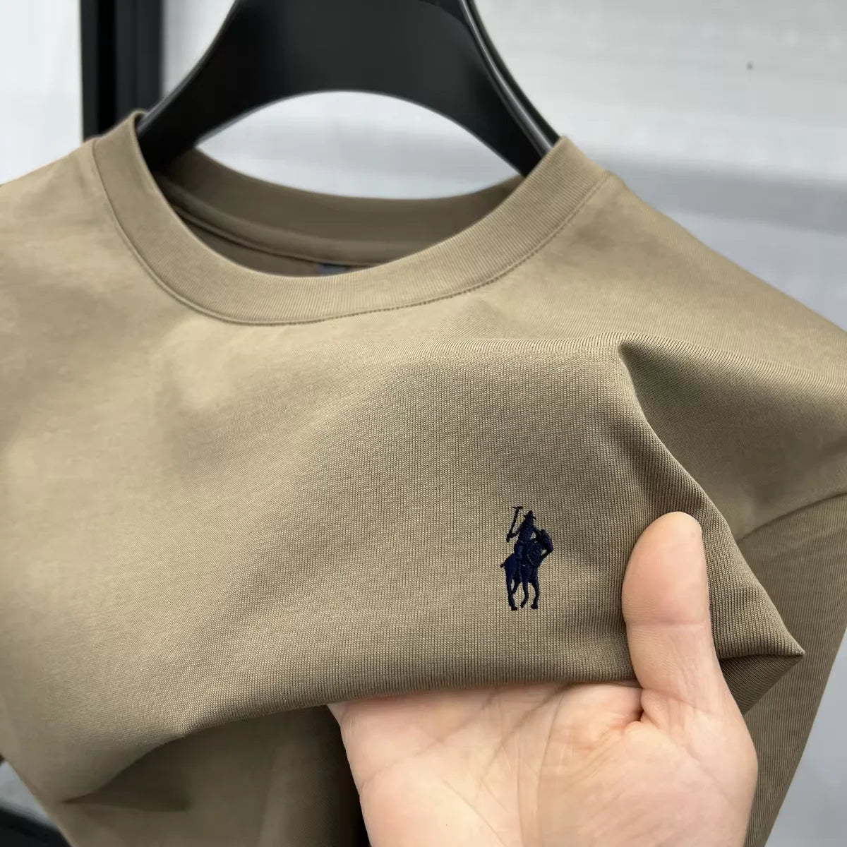 100% pure cotton short sleeve round neck men's T-shirt hot selling