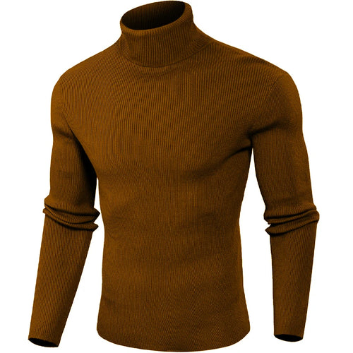 Animal Game Luxury Men's Cold Blouse Casual Sweaters Woolen Turtleneck