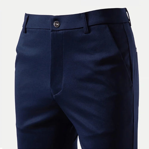 29-42 Men's Summer Thin Fashion Business Casual Suit Pants Long Pants
