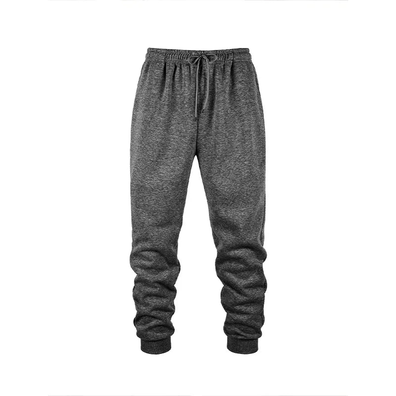 For Men Autumn and Winter Casual Jogging Pants Fleece Sweatpants for