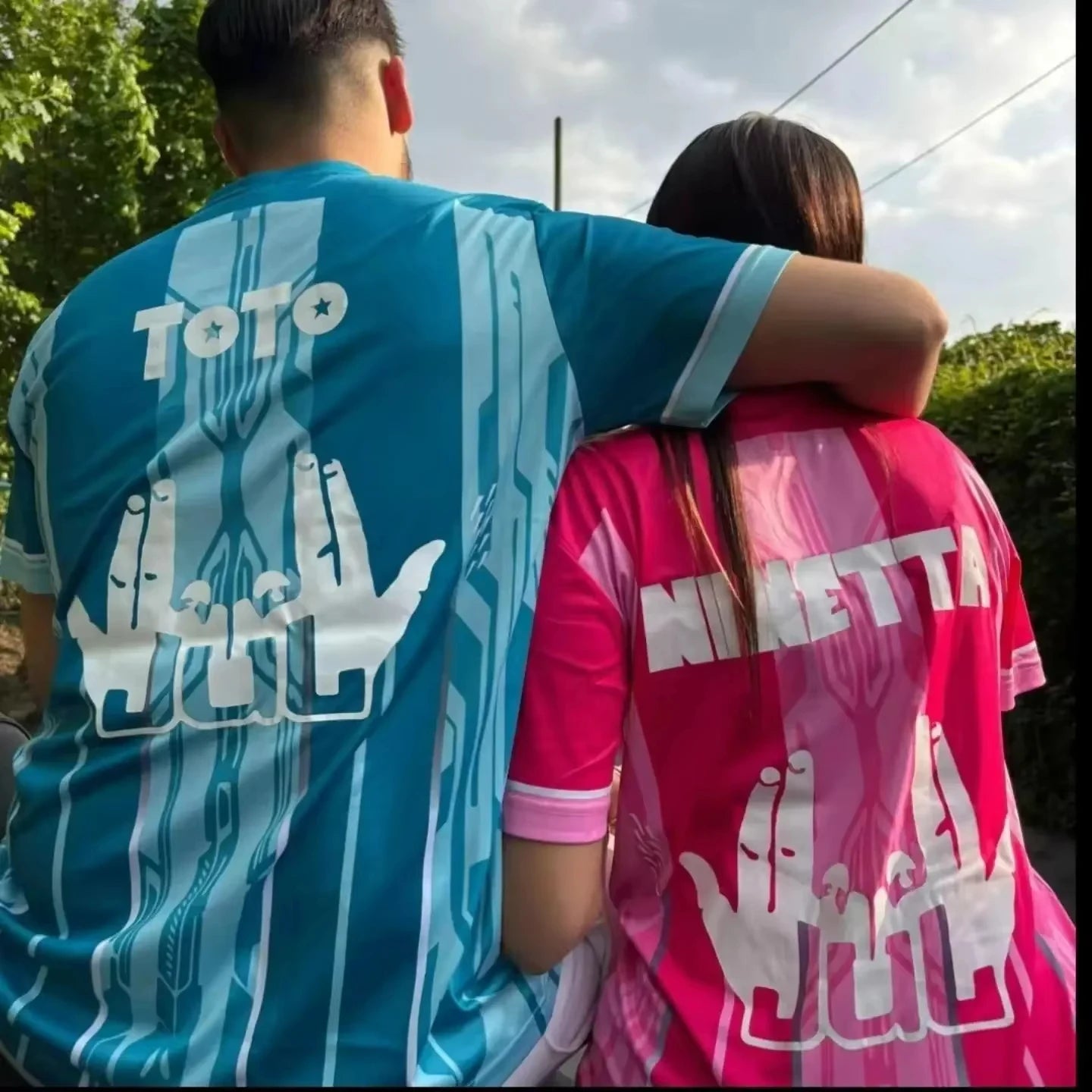 JUL Maillot TOTO Et Ninetta Jersey Men's And Women Trendy Rap Culture