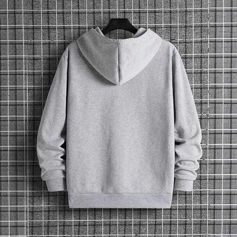 2025 Fall/winter New Arrival Men's Hoodie High Quality Solid Color