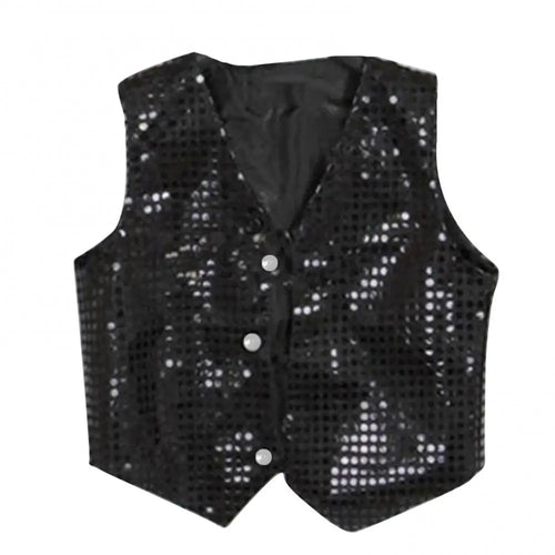 Children Shining Sequins Clothes Boys Students Christmas Stage