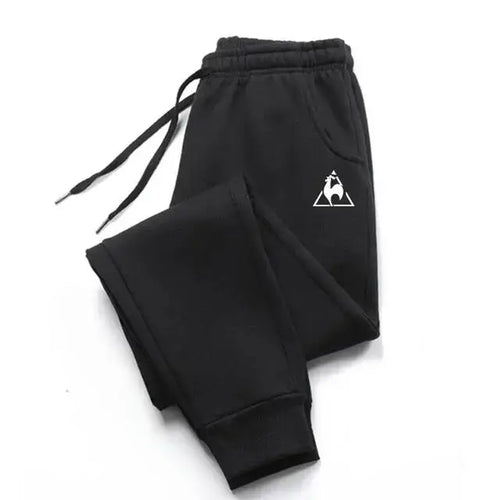 Spring and Autumn Fleece Men's Pants Casual Pants Men's Sports Jogging