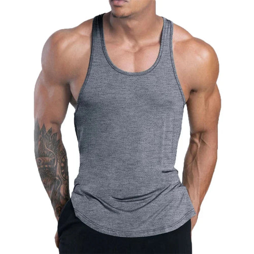 NEW Men's Fitness Tank Top Summer Training Undershirt men Basketball