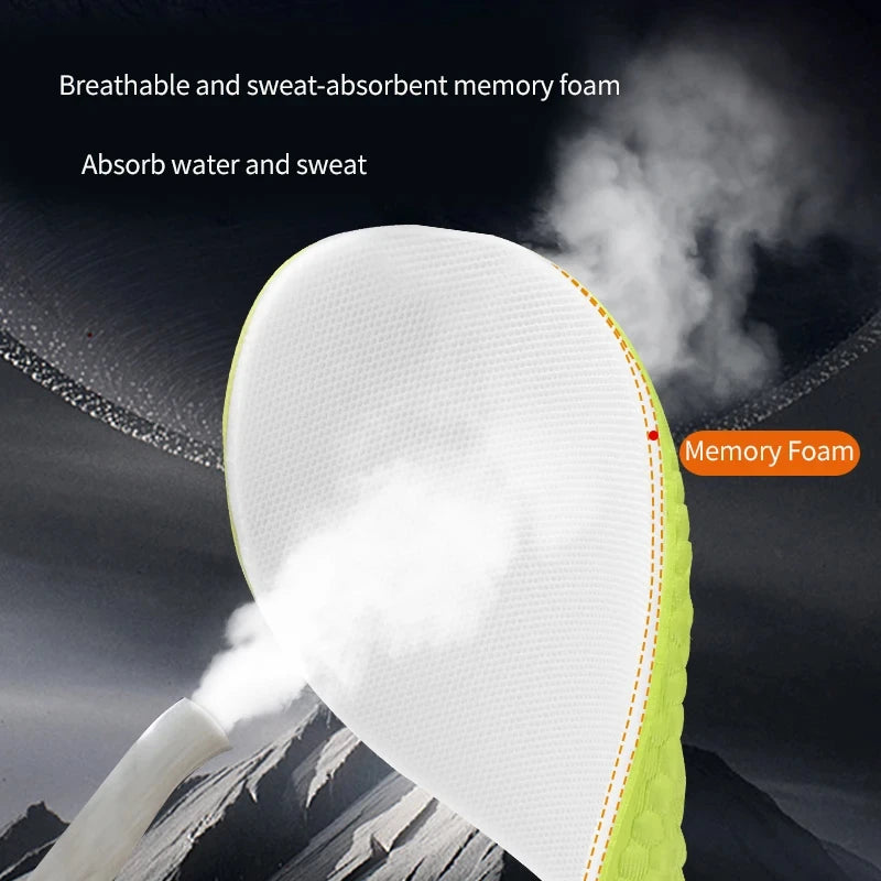 1Pair Sports Shock Absorption Insole for Feet Height Increase