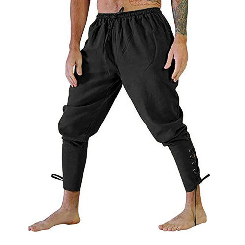 Pirate Pant Viking Costume for Men Renaissance Medieval Pants