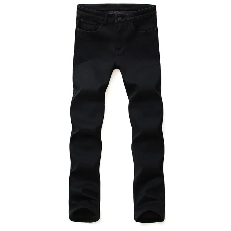 Spring Autumn Men Classic Fashion Brand Jeans Homme Man Soft Stretch