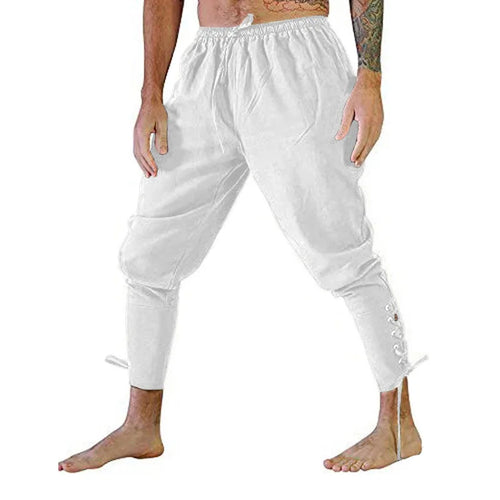 Pirate Pant Viking Costume for Men Renaissance Medieval Pants
