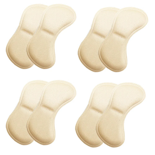 4 Pairs/8 Pairs Heel Insoles Pads Patch Pain Relief Anti-wear Cushion