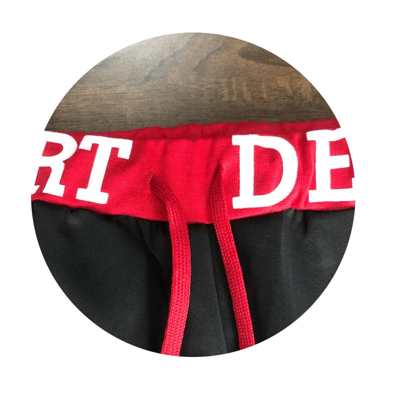Men's Sweatpants Joggers Trousers Elastic Waist Letter Graphic Prints