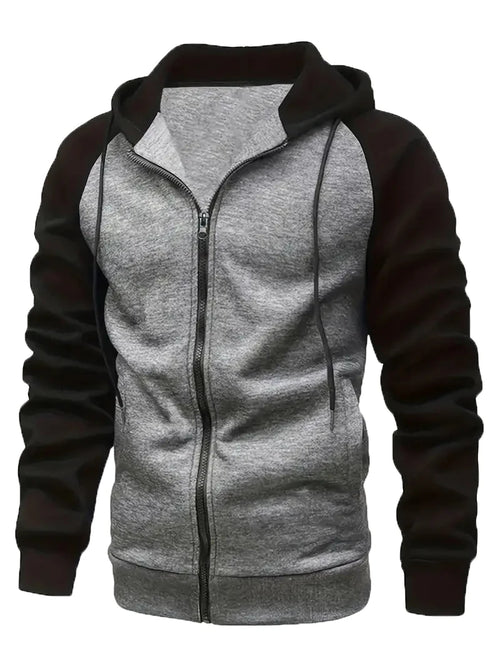 Autumn Winter New Zipper Fleece Hooded Coat Casual Men Women Plus Size