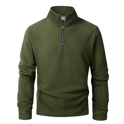 Men's Hoodies Sweatshirts Thicken Warm Fleece Tracksuit for Men Zipper