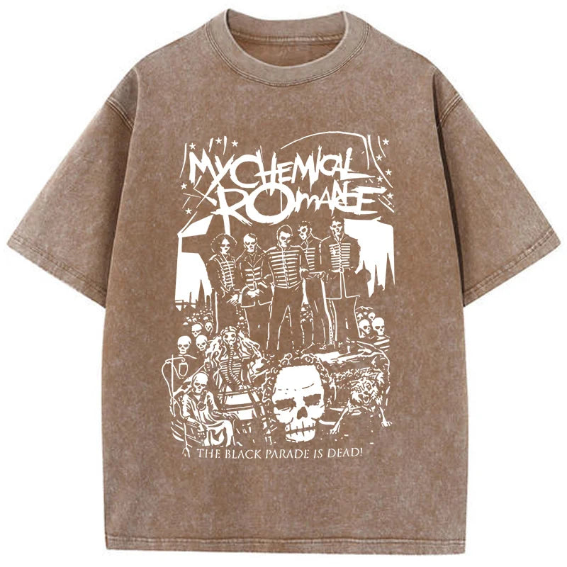 Summer My Chemical Romance Mcr Dead Men's T-Shirt Black Parade Punk
