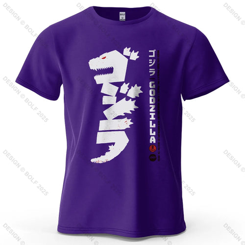 Japan Printed Men's T-Shirt 100% Cotton Oversized Harajuku Style
