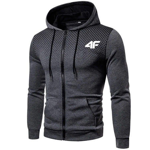 Men's Tracksuit Hooded Casual Hot Sale Single Piece Zipper Sweatshirt