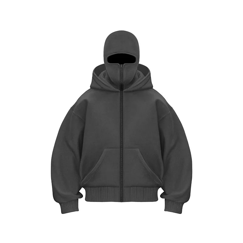 Women's clothing Y2K goth harajuku winter new Double hoodies