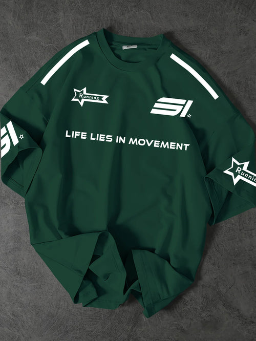 The new men's T-shirt for summer 2025 is a casual sporty breathable