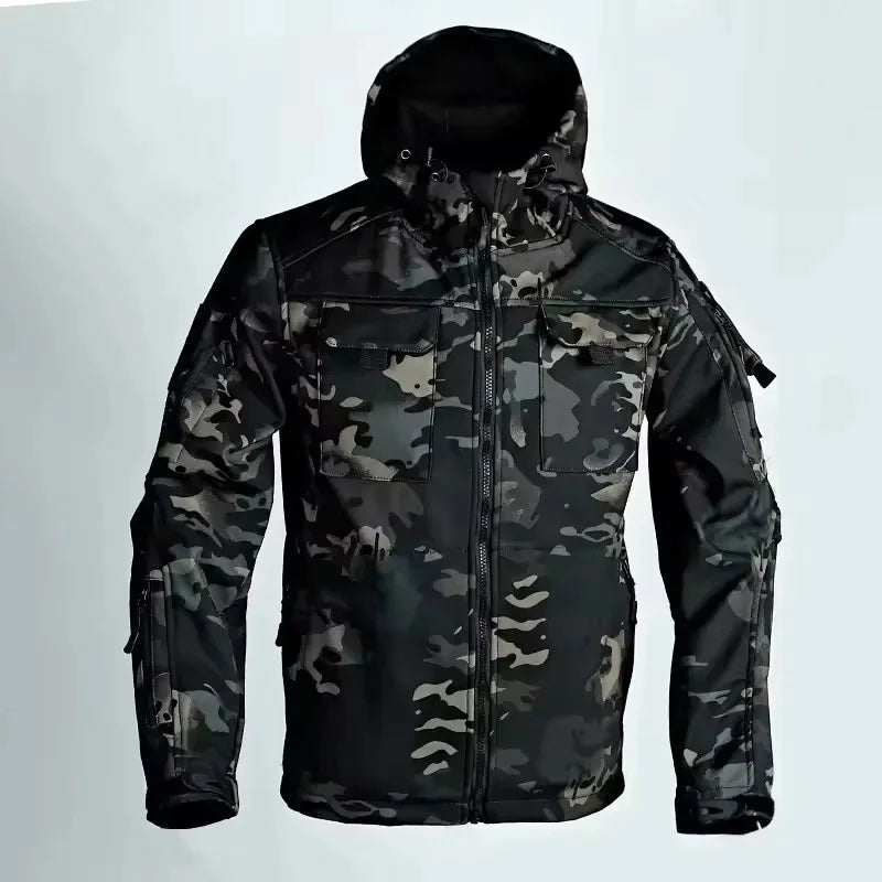 New Autumn WinterTactical Jackets Men Military Soft Shell Waterproof
