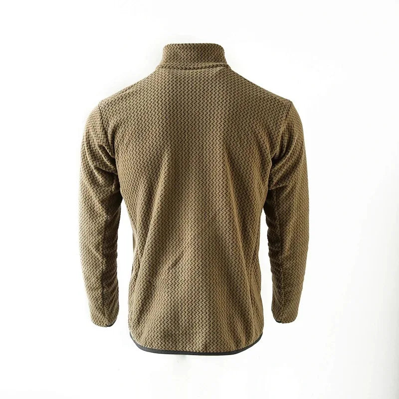 New Comfortable and Thick Men's and Women's Sports Semi-zipper Fleece