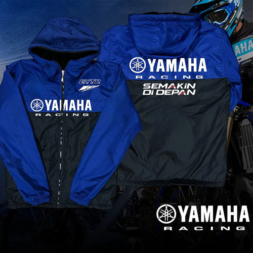 2026 New Yamaha Motorcycle Racing Team Zipper Hooded Sweatshirt