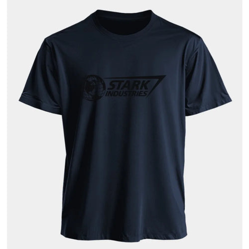 Marvel Men's and Women's T-shirts Iron Man Stark Industries Summer