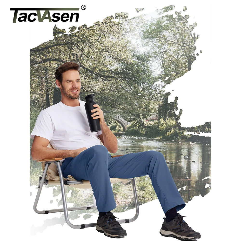 TACVASEN Lightweight Hiking Pants Mens Quick Dry Cargo Work Pants