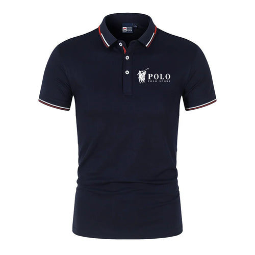 Men's premium summer polo shirt, quick drying, breathable, casual,