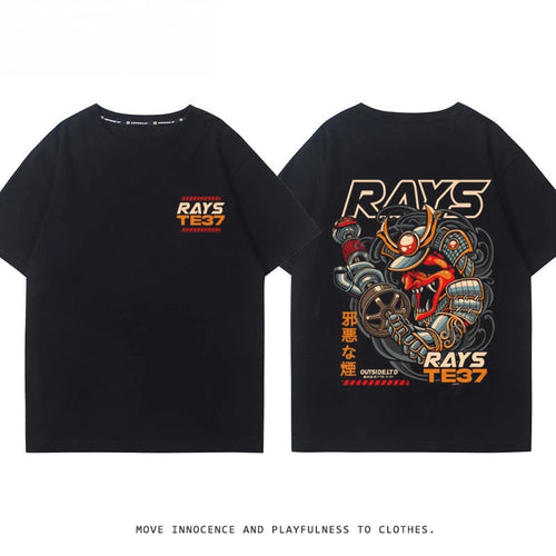RA Wheel Rim TE37 Wheel Hub Modified Car Short Sleeve Men's and