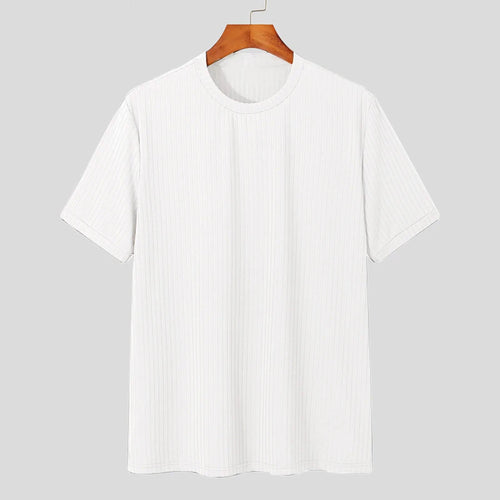 Summer Men's Clothing Light Luxury T Shirt Leisure Long Sleeve O Neck