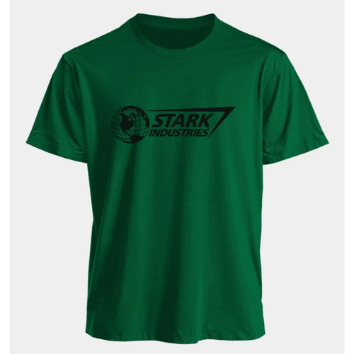 Marvel Men's and Women's T-shirts Iron Man Stark Industries Summer