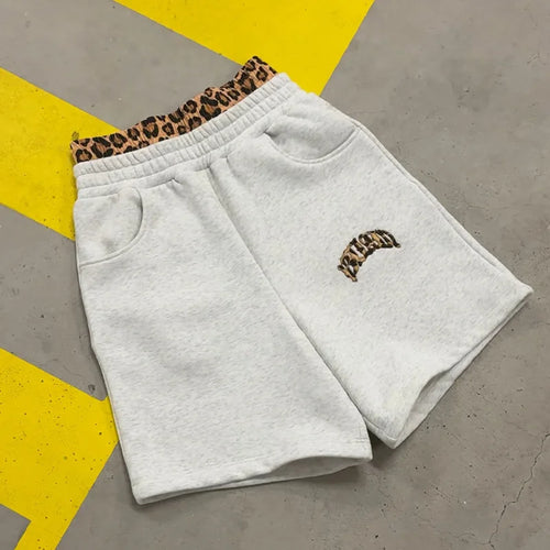 2025 new Y2K trendy high-quality cross-border leopard Embroidered
