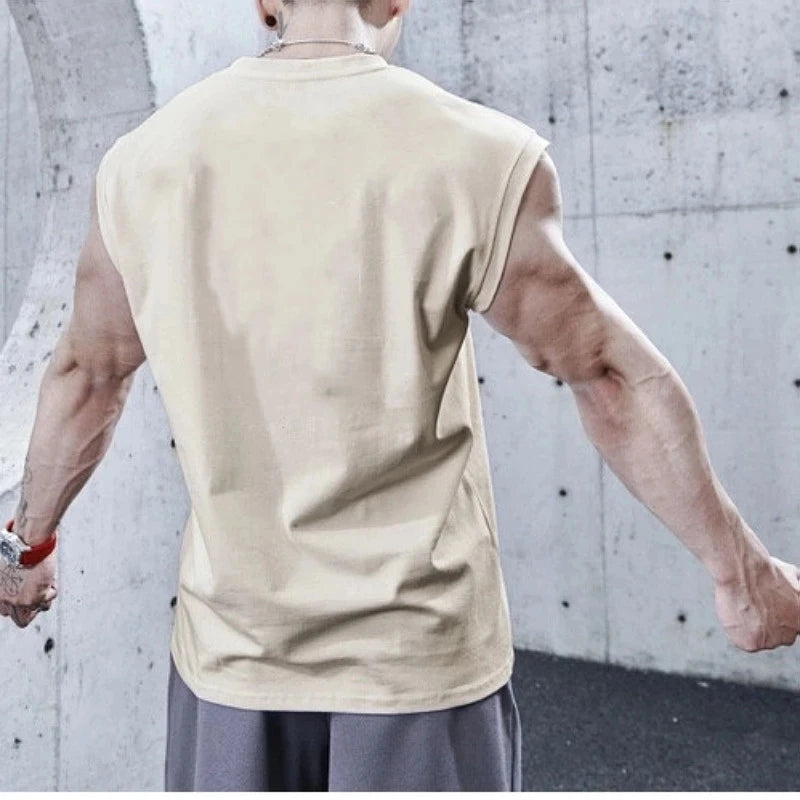 NEW Bodybuilding Sports Tank Tops Men Gyms Fitness Workout Sleeveless