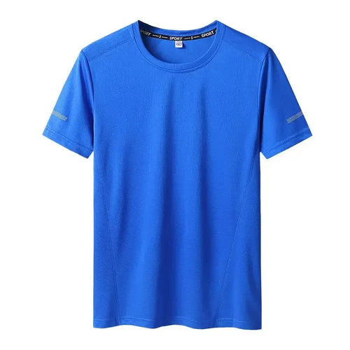 T-shirt Big Size 9XL for Men Quick Drying T-shirt for Men Round Neck